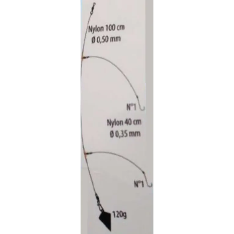 Bas de Ligne Coulisurf | Bas de Ligne Surfcasting Bord et Bateau
