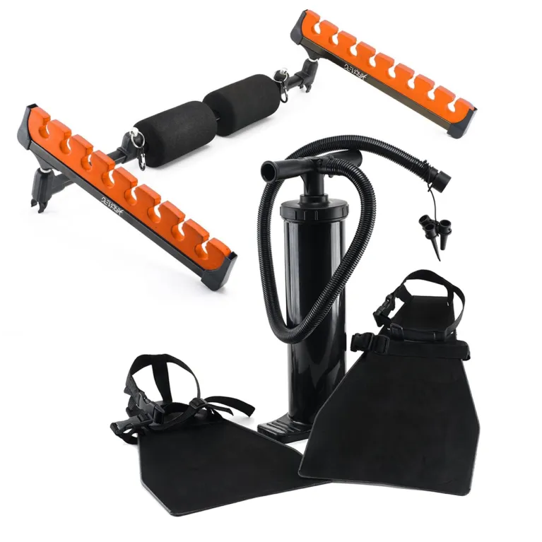 KIT CAP V DEVAUX PALMES POMPE REPOSE CANNE POUR FLOAT TUBE
