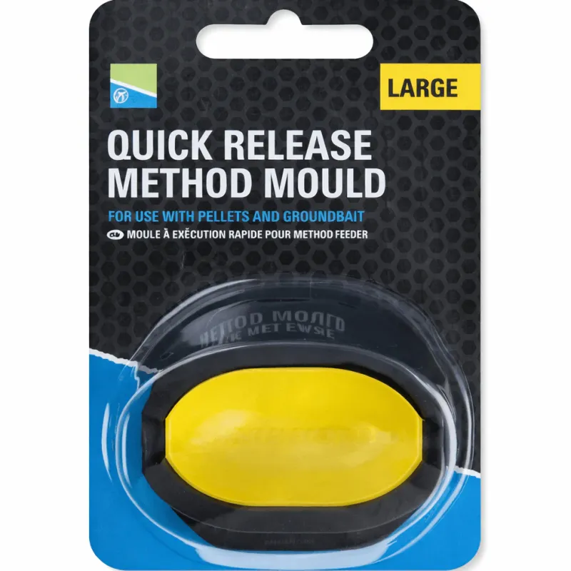 MOULE FEEDER PRESTON QUICK RELEASE METHOD MOULD LARGE