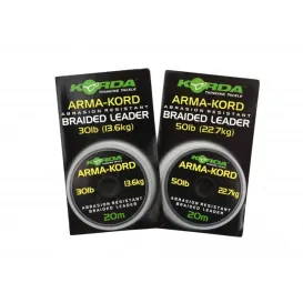 TRESSE A BAS DE LIGNE KORDA ARMA KORD 50 LB