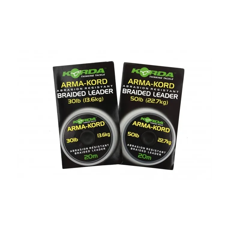 TRESSE A BAS DE LIGNE KORDA ARMA KORD 50 LB TRESSE A BAS DE LIGNE KORDA ARMA KORD 50 LB