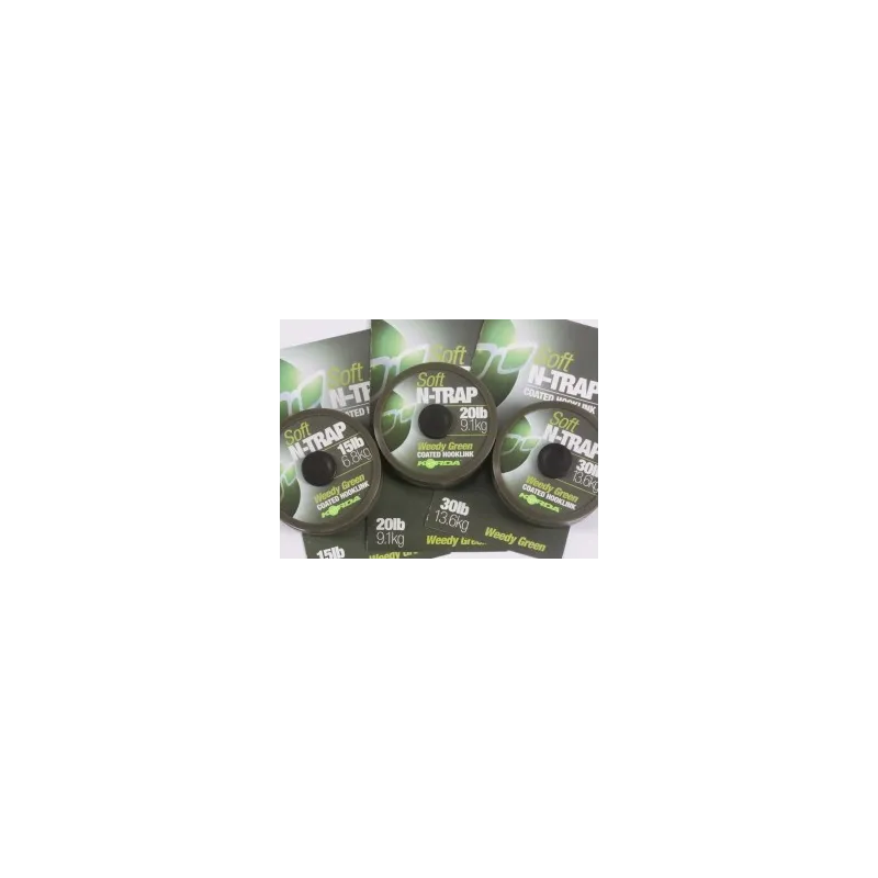 Korda N-Trap Soft 20 lb – Tresse gainée 20 m