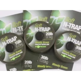 TRESSE A BAS DE LIGNE KORDA SOFT N-TRAP 20 M 20 LBS
