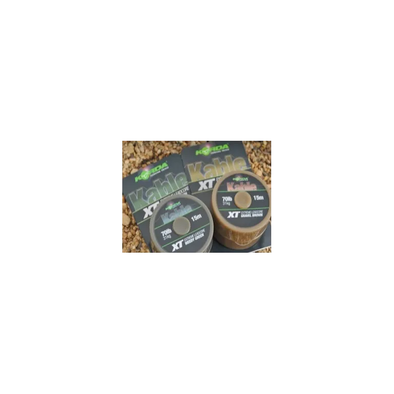 TRESSE A BAS DE LIGNE KORDA LEADCORE KABLE 7 M 50 LB