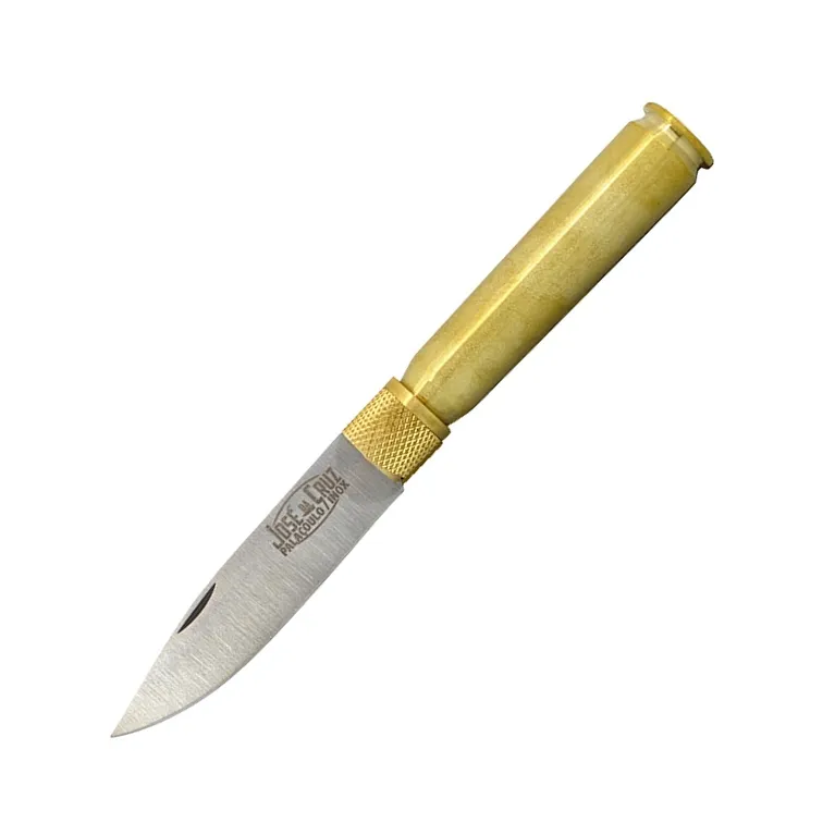 Couteau Munition Manche Cuivre | Couteau pliant José Da Cruz
