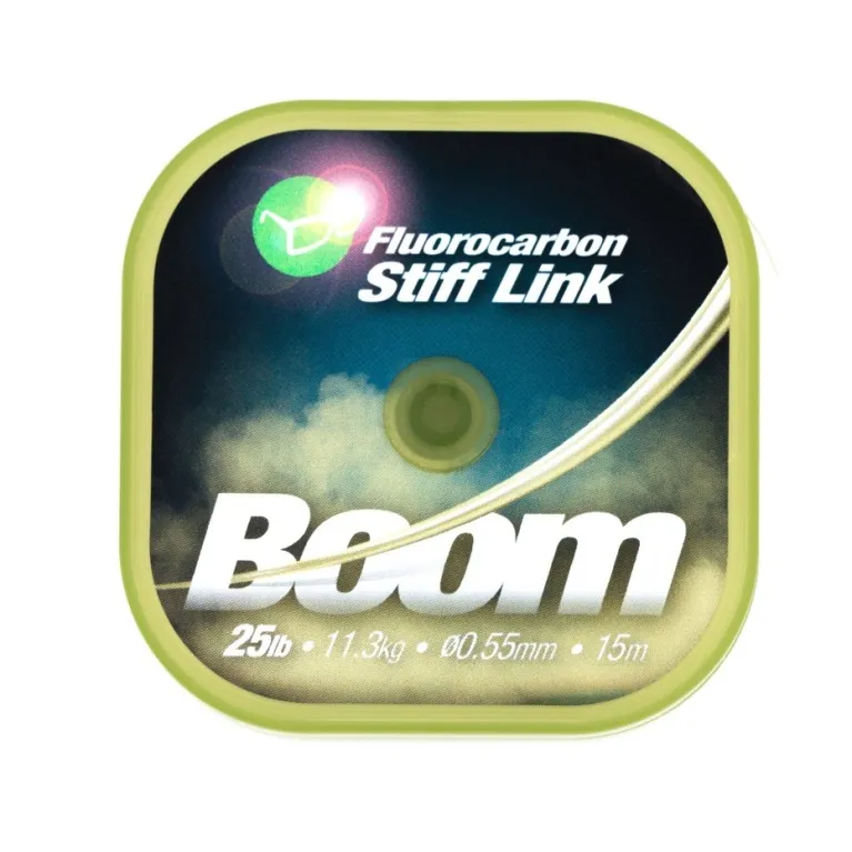 Boom Korda 0,55 mm | Fluorocarbone rigide pour montage carpe