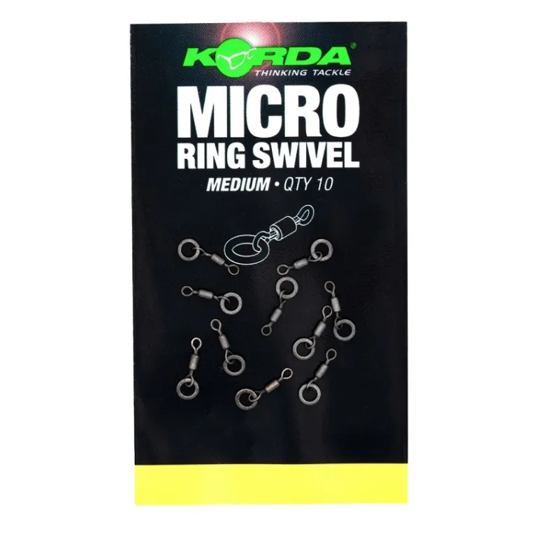 Micro Ring Swivel | Émerillon à anneau pour montage carpe