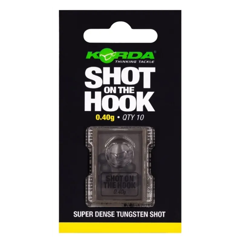 Shot on the Hook 0,40 g | Plomb d'hameçon tungstène carpe