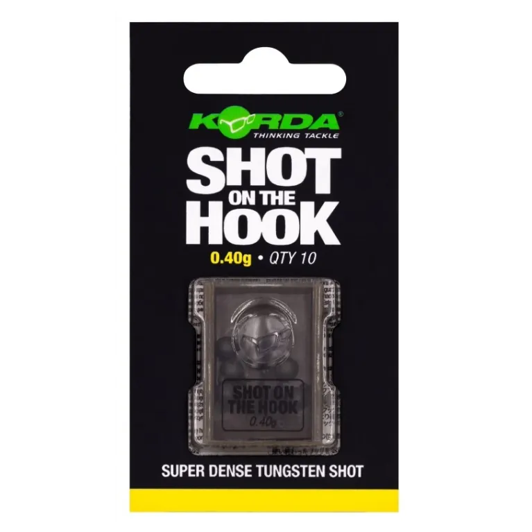 Shot on the Hook 0,40 g | Plomb d'hameçon tungstène carpe