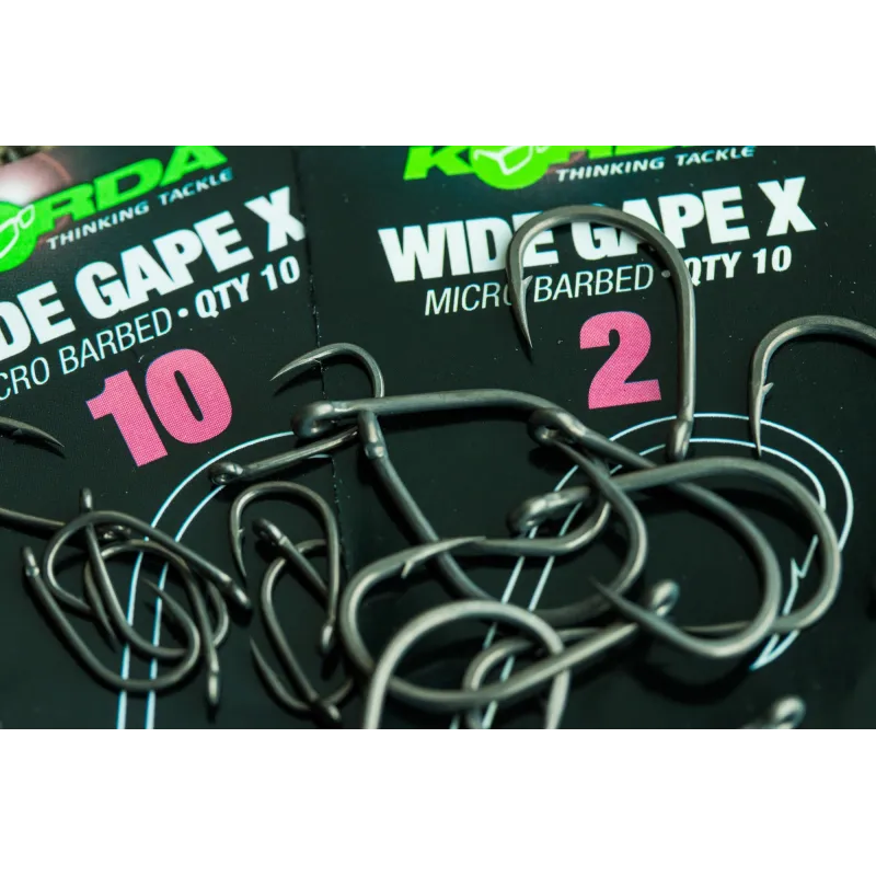 Korda Wide Gape X – Hameçon carpe renforcé