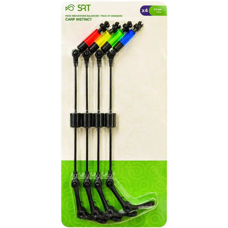 Pack Indicateurs Balancier SRT Carp Instinct pour Détecteurs Carpe