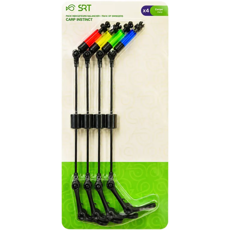 Pack Indicateurs Balancier SRT Carp Instinct pour Détecteurs Carpe