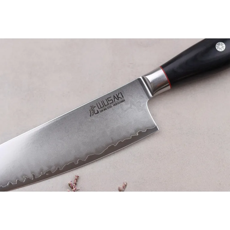 Coffret 2 couteaux Wusaki San Mai - Chef 20 cm et Office 9 cm