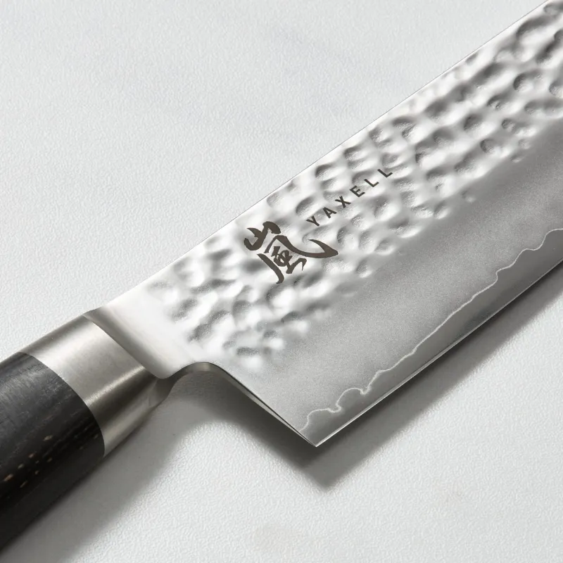 Couteau Santoku Yaxell Taishi - Lame 16,5 cm VG10 San Maï 61 HRC