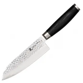 Couteau Santoku Yaxell Taishi - Lame 16,5 cm VG10 San Maï 61 HRC