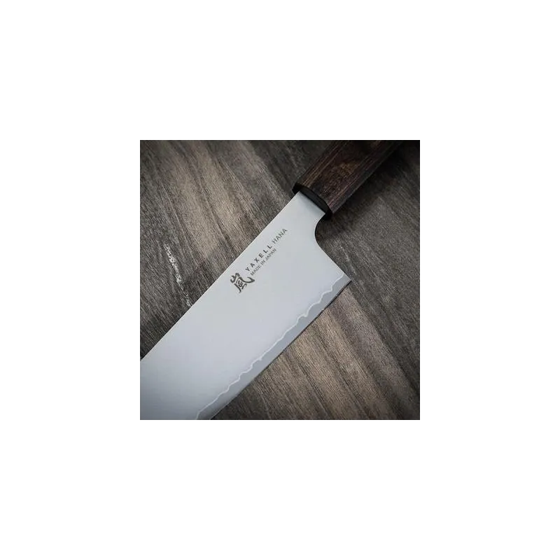 Couteau Chef Yaxell Hana - Lame 20 cm MoVaX San Maï 58 HRC