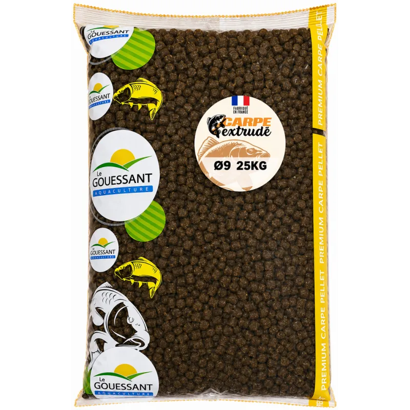 Gamme Carpe Extrudé 25 kg | Pellet Le Gouessant pour carpe