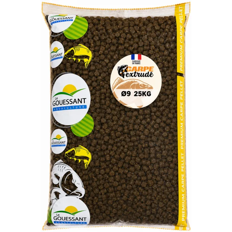 Gamme Carpe Extrudé 25 kg | Pellet Le Gouessant pour carpe