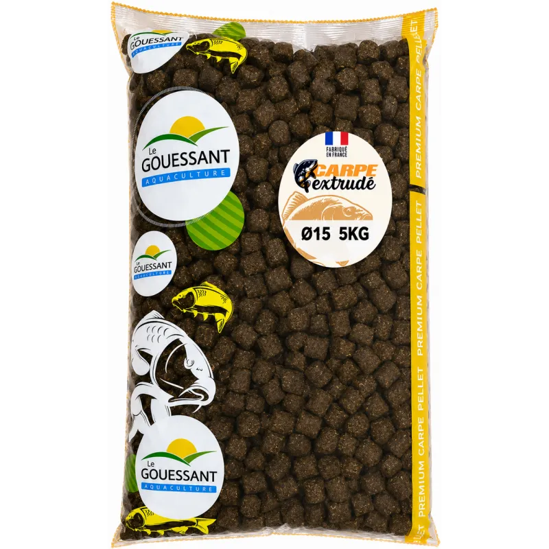 Gamme Carpe Extrudé 5 kg | Pellet Le Gouessant pour carpe