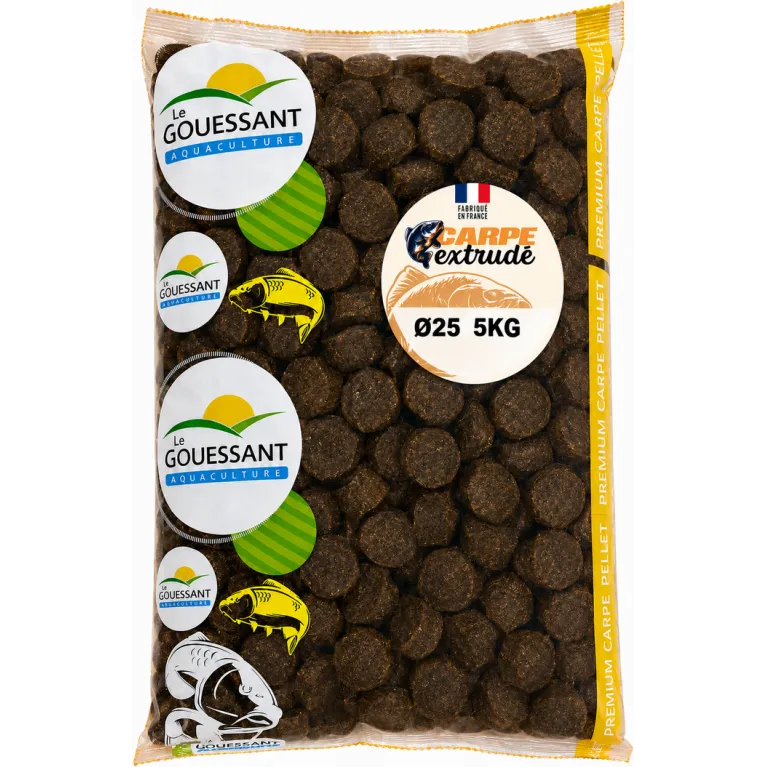 Gamme Carpe Extrudé 5 kg | Pellet Le Gouessant pour carpe