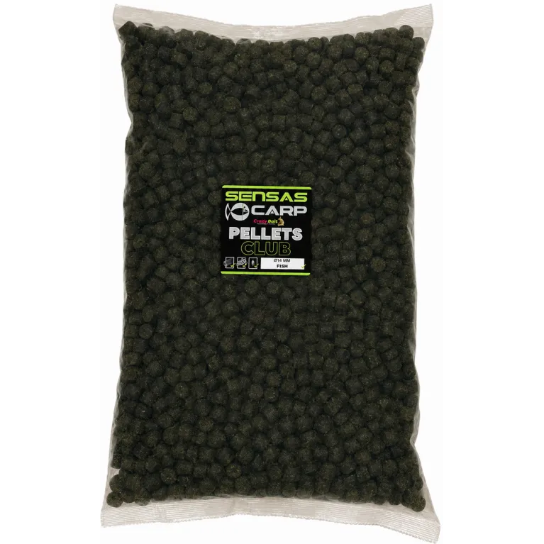 Pellets Sensas Club Noir 8 mm 10 kg