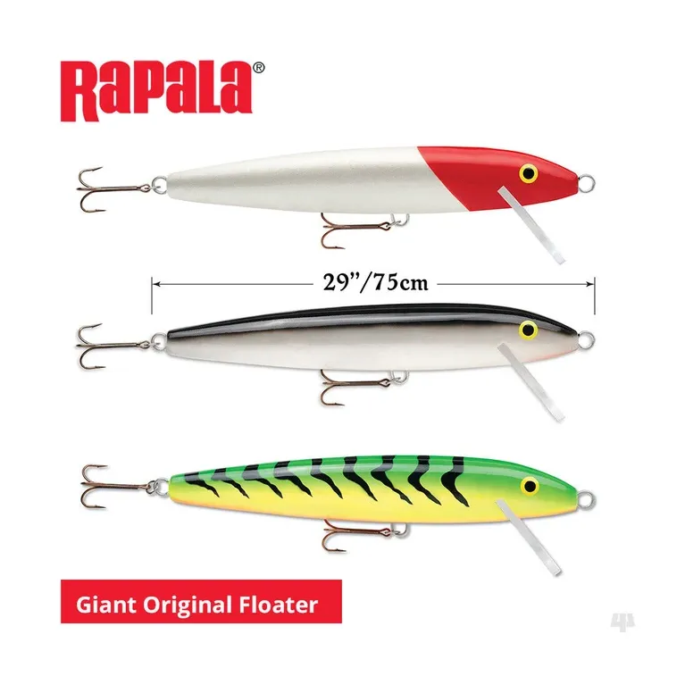 Rapala Géant 70 cm Fire Tiger leurre de décoration