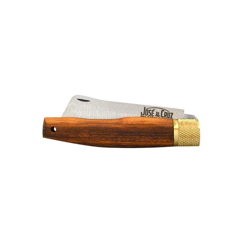 José Da Cruz Planalto Greffoir Inox – Couteau pliant 85 mm manche bois tigré
