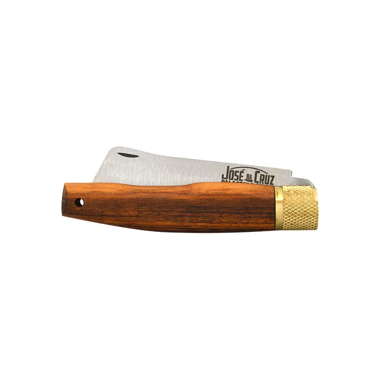 José Da Cruz Planalto Greffoir Inox – Couteau pliant 85 mm manche bois tigré