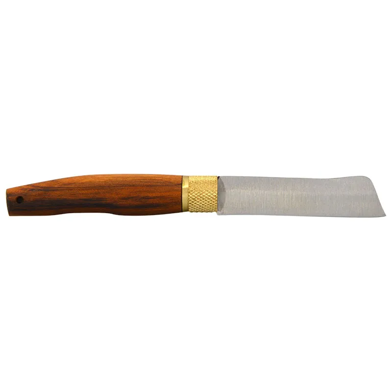 José Da Cruz Planalto Greffoir Inox – Couteau pliant 85 mm manche bois tigré