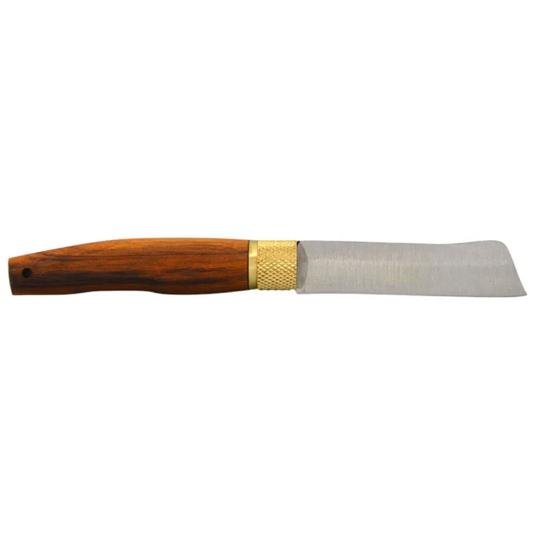 José Da Cruz Planalto Greffoir Inox – Couteau pliant 85 mm manche bois tigré