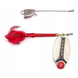 Mepps Lusox Brochet Argent – Cuiller avec avançon