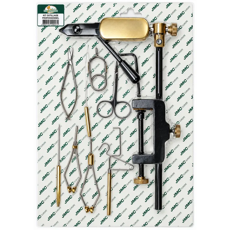 JMC Kit Outillage Professionnel – Étau et outils de montage de mouches
