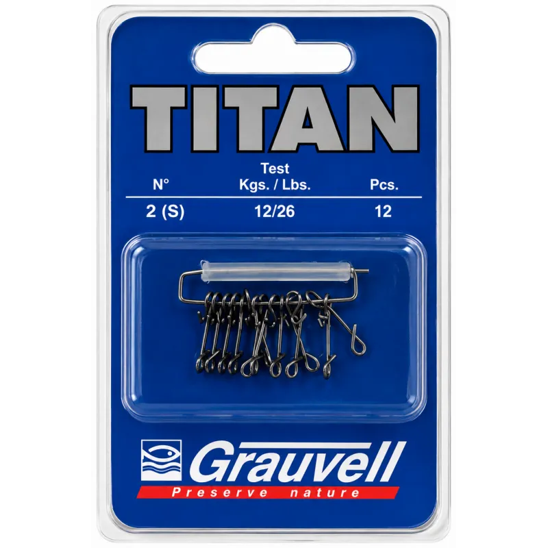 Grauvell Titan Agrafe Sans Nœud N°2 S – 12 kg