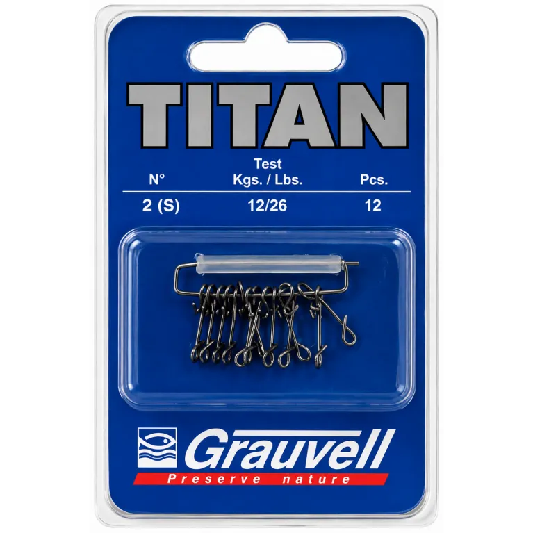 Grauvell Titan Agrafe Sans Nœud N°2 S – 12 kg