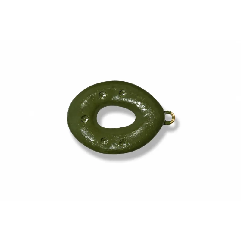 Delalande Plomb Œuf Plastifié Vert – Plomb rivière et longue distance