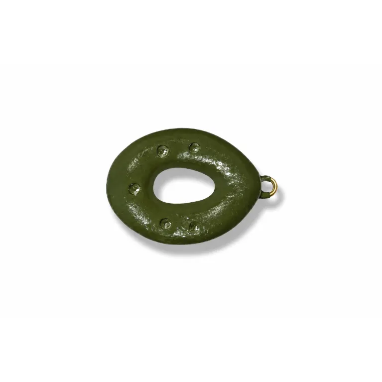 Delalande Plomb Œuf Plastifié Vert – Plomb rivière et longue distance