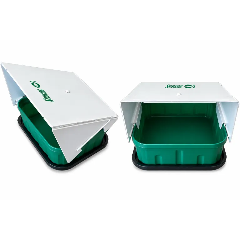 Sensas Casquette Protège Appât – Protection pliante pour boîte à esches