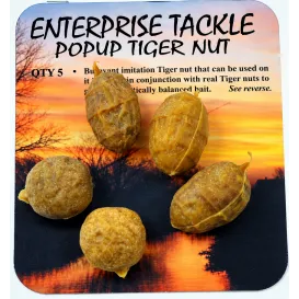 Enterprise Tackle Tigernut Popup – Noix tigrées artificielles flottantes