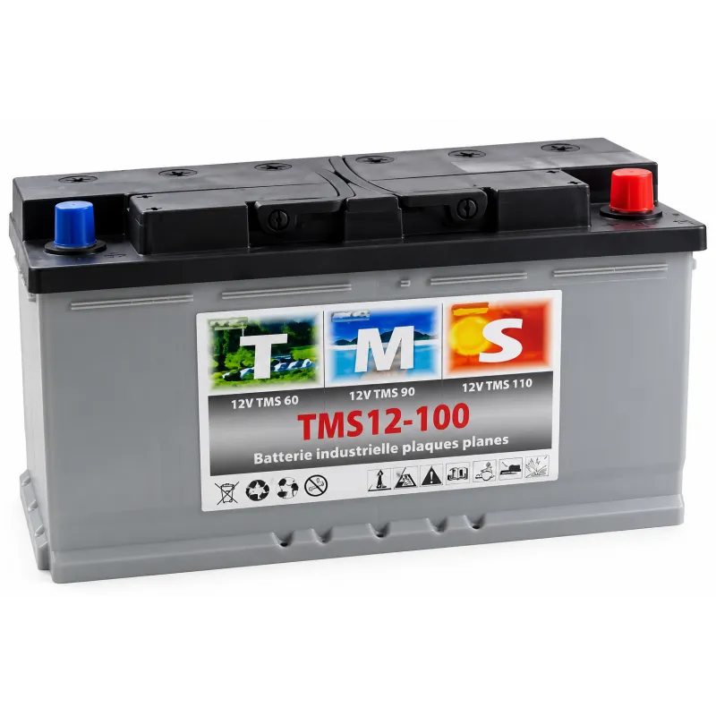 TMS Batterie Décharge Lente 12 V – 60, 90 ou 110 Ah