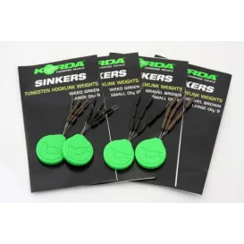 Korda Sinkers Tungsten – Lests de bas de ligne