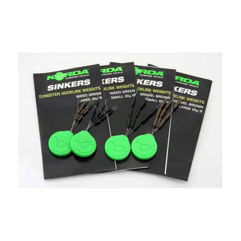 Korda Sinkers Tungsten – Lests de bas de ligne