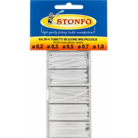 Stonfo Tube Silicone pour Flotteur – Assortiment 5 diamètres