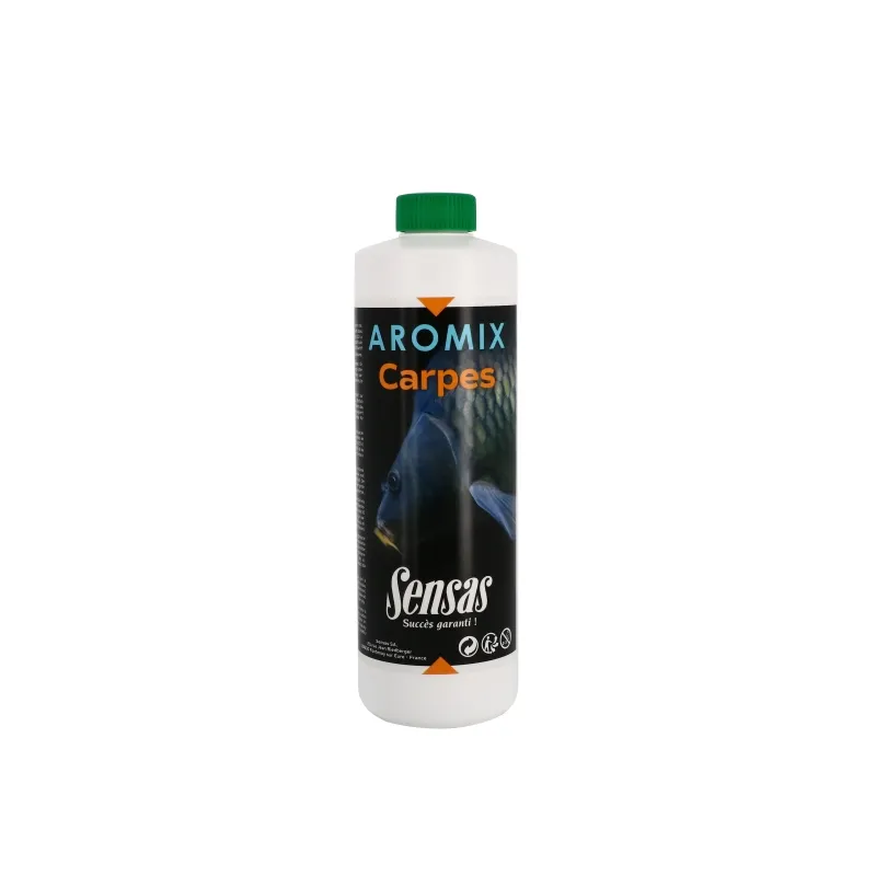 Sensas Aromix Carpes 500 ml – Attractant Liquide Sucré pour Amorce