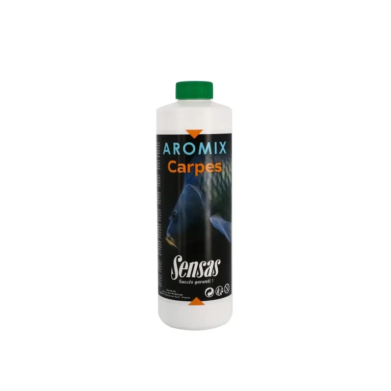 Sensas Aromix Carpes 500 ml – Attractant Liquide Sucré pour Amorce