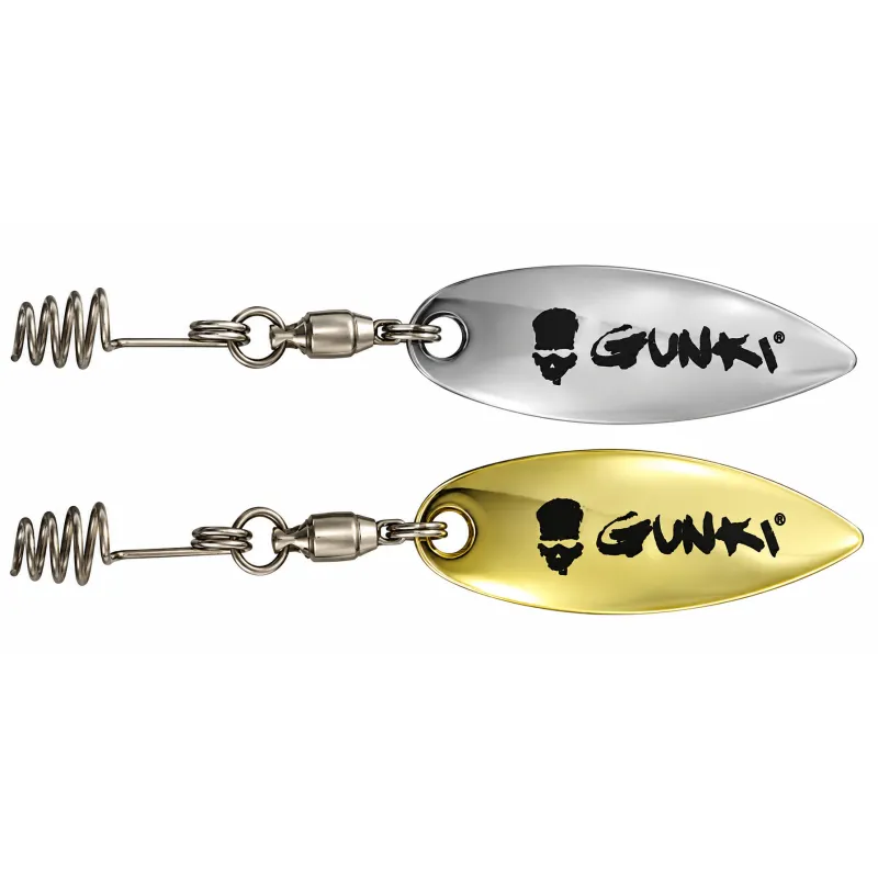 Gunki Fix'Flash Willow 42 mm – Palette Additionnelle pour Leurres – Par 2