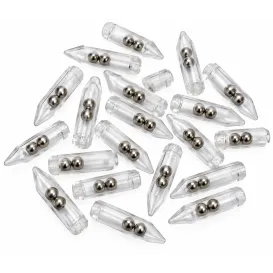 Rattles Uni Cat – Billes sonores pour leurres souples – 25 mm – Lot de 20