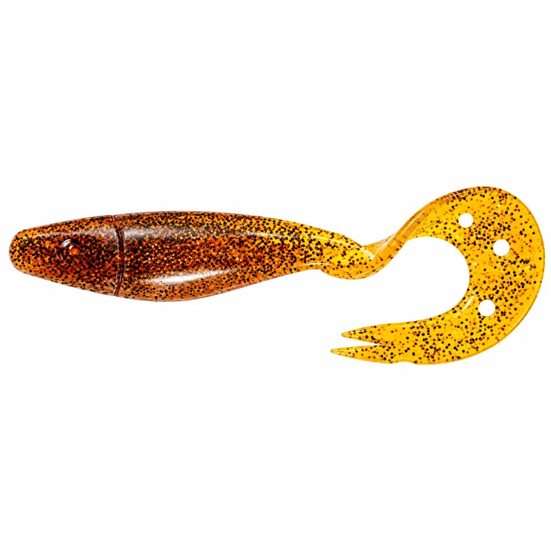 Delalande Sandra 9 cm – Leurre Souple Virgule pour Perche et Sandre