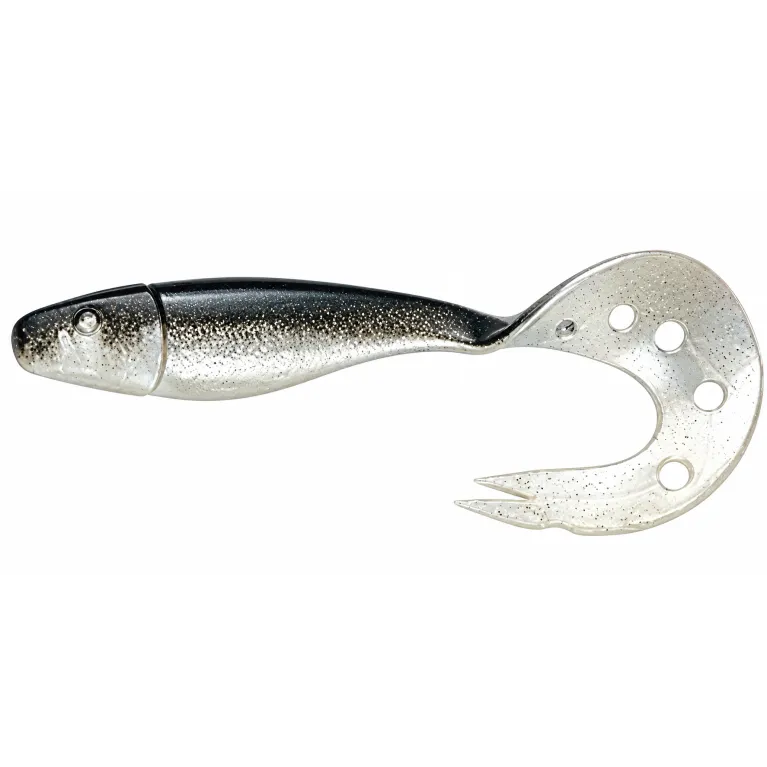 Delalande Sandra 9 cm – Leurre Souple Virgule pour Perche et Sandre
