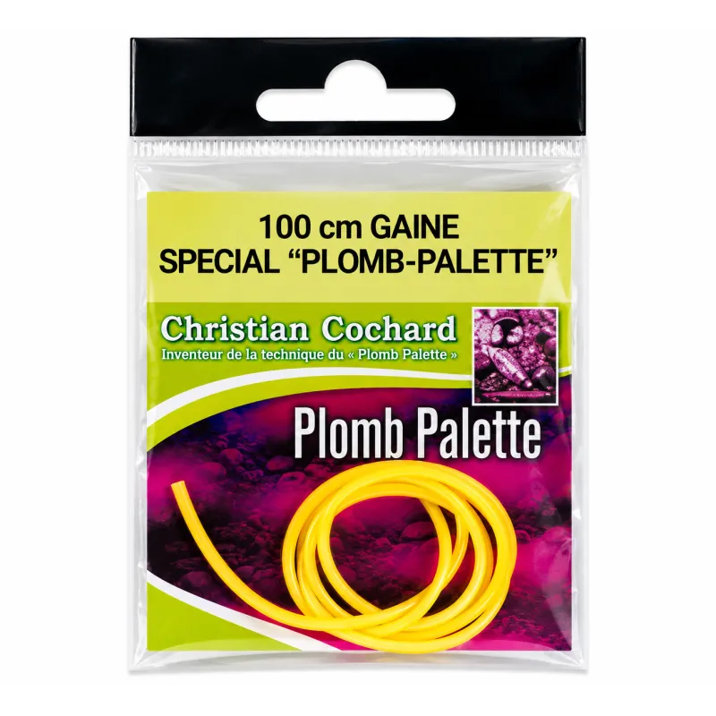 Gaine Plomb Palette Delalande 1 m – Gaine Souple pour Montages Carnassiers