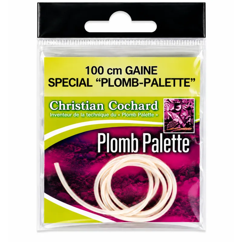Gaine Plomb Palette Delalande 1 m – Gaine Souple pour Montages Carnassiers